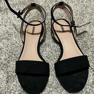 Sandals with ankle strap